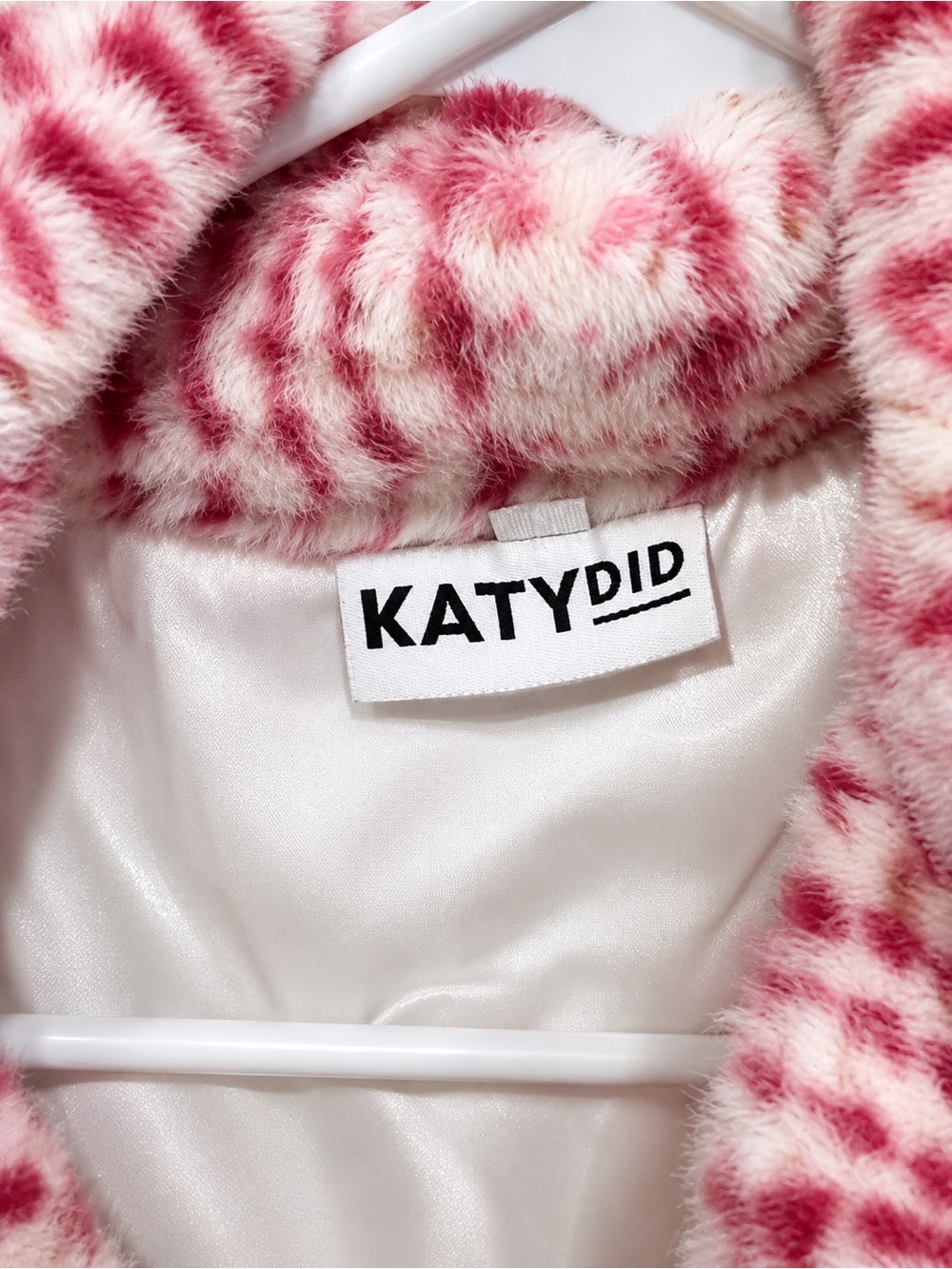Katydid XXL Pink Plaid Sherpa Zip Vest Pockets Lined NWOT - Picture 3 of 5